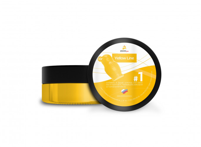 Краситель жирорастворимый сухой Yellow Line 1, 10 гр.